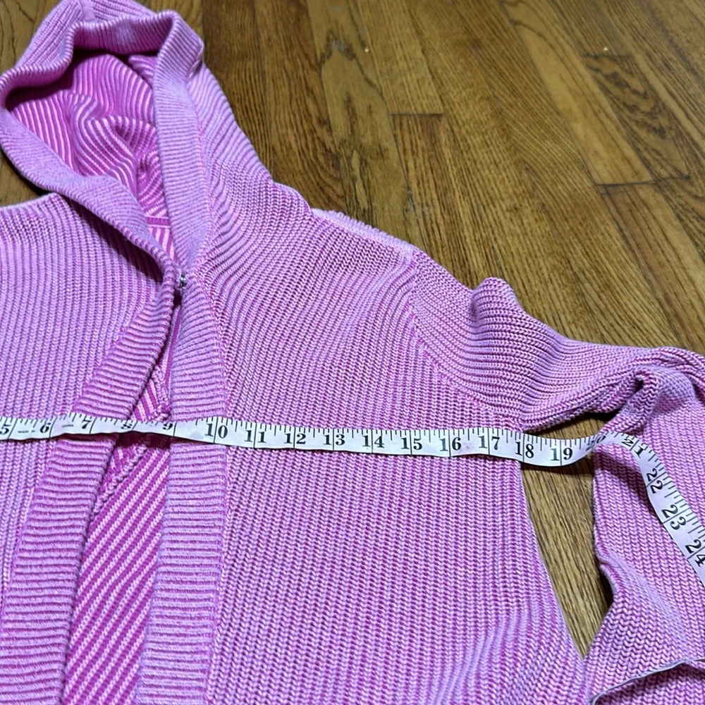 Ivivva By Lululemon Girls Size 14 To The Moon Pink One Snap Cardigan Hoodie